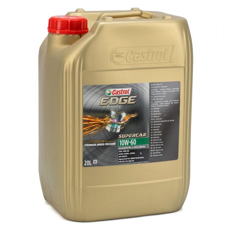 Ulei Motor Castrol Edge Titanium FST Supercar 10W-60 20L 1595DB