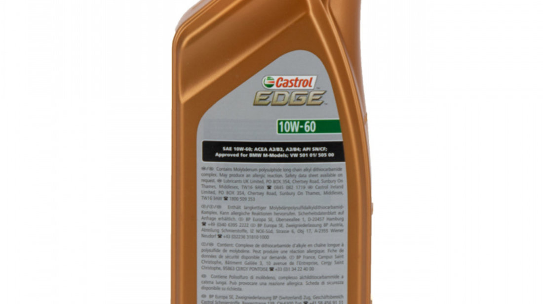 Ulei Motor Castrol Edge Titanium FST Supercar 10W-60 1L 1595CC