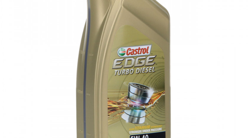 Ulei Motor Castrol Edge Turbo Diesel Titanium 5W-40 1L