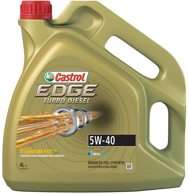 Ulei Motor Castrol Edge Turbo Diesel Titanium 5W-40 4L 1535BA