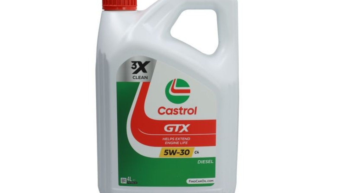 Ulei motor Castrol GTX 5W-30 C4 4L 15F64E piesa NOUA