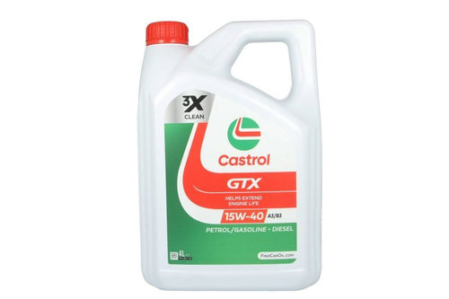 Ulei motor Castrol GTX A3/B3 15W40 4L 14F732 piesa NOUA
