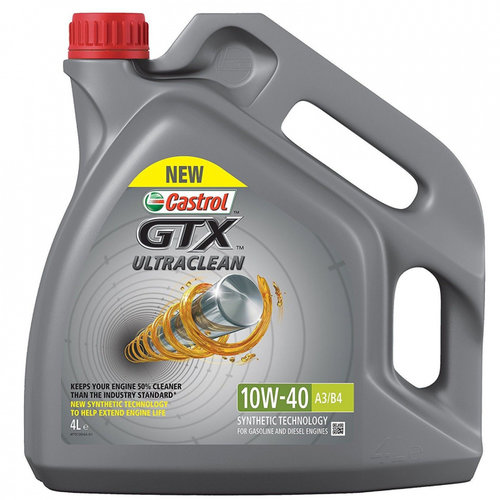 Ulei Motor Castrol GTX Ultraclean 10W-40 4L 15A4D3