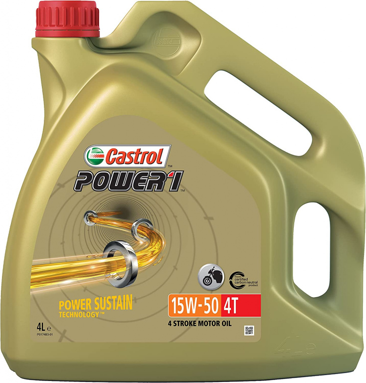 Ulei Motor Castrol Power 1 4T 15W-50 4L 15044F