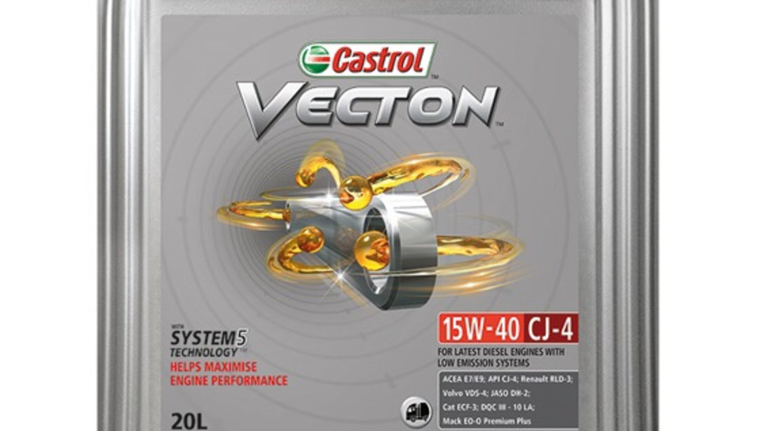 Ulei motor Castrol Vecton 15W-40 CJ-4/E9 20L