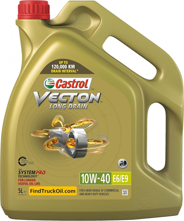 Ulei Motor Castrol Vecton Long Drain 10W-40 E6/E9 5L 15B34C