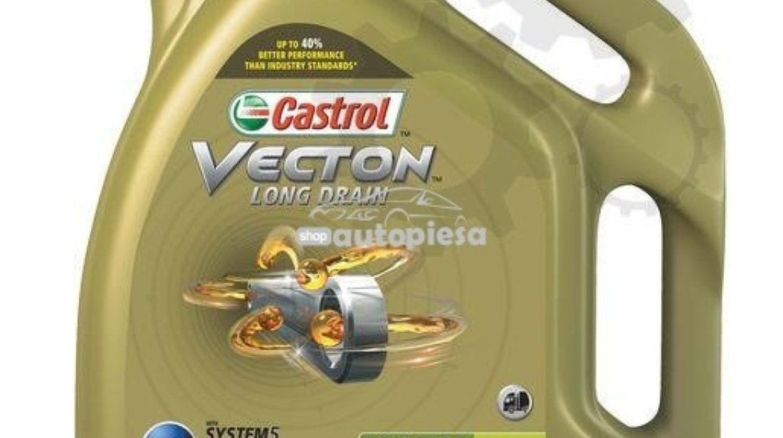 Ulei motor Castrol Vecton Long Drain 10W40 E6/E9 5L 154AC9 piesa NOUA