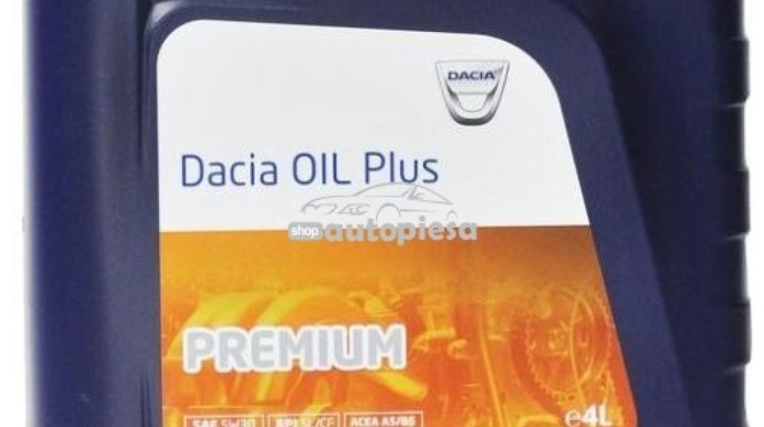 Ulei motor DACIA Oil Plus Premium 5W30 4 L 6001999716 piesa NOUA