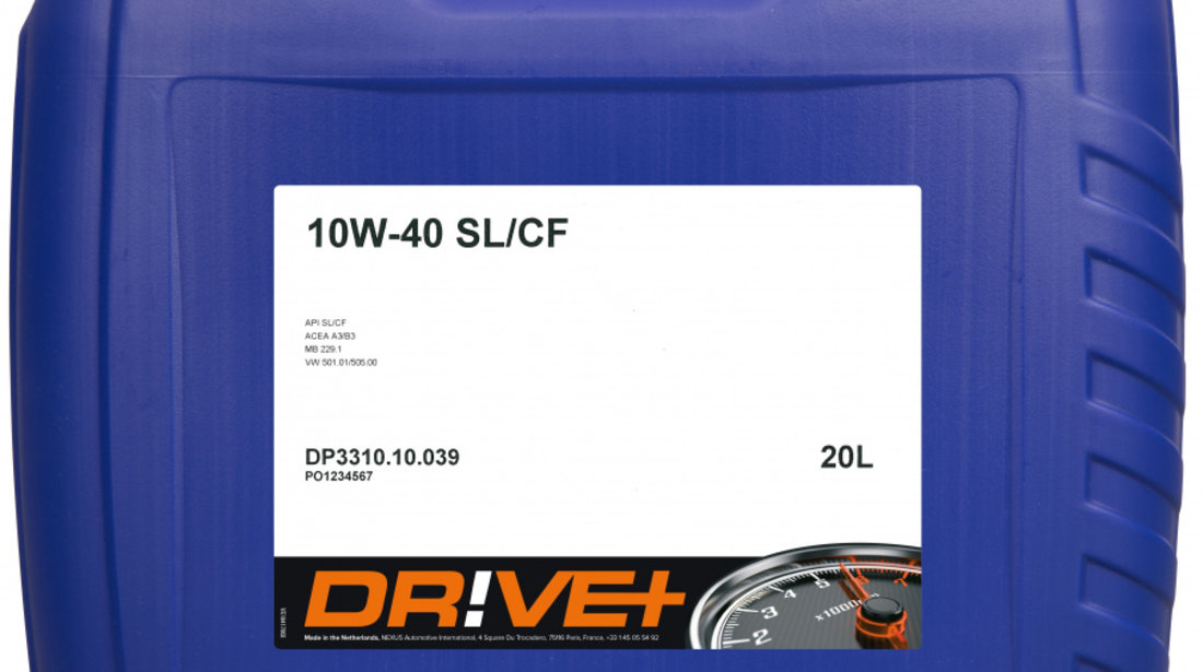 Ulei Motor Drive+ 10W-40 SL/CF 20L DP331010039