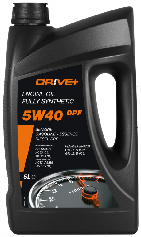 Ulei Motor Drive+ 5W-40 DPF 5L DP3310.10.188