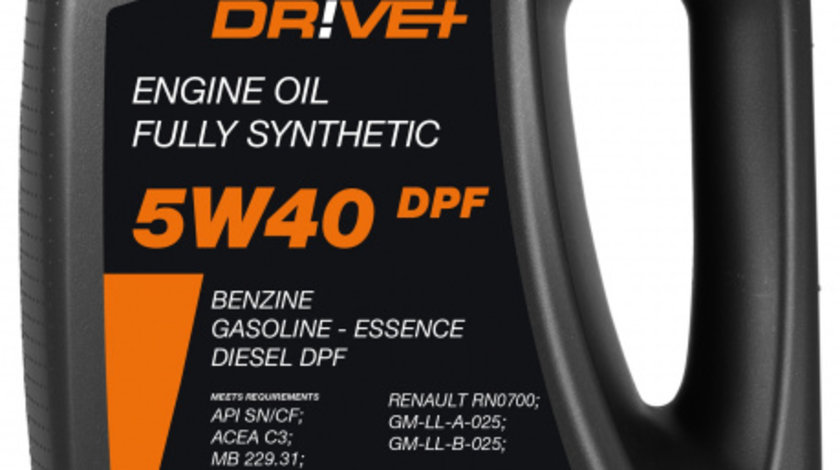 Ulei Motor Drive+ 5W-40 DPF 5L DP3310.10.188