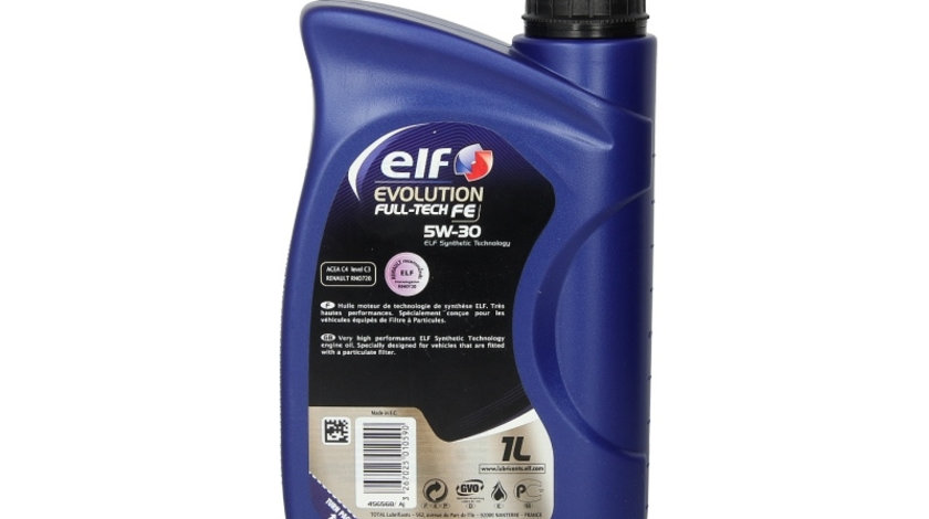 Ulei motor ELF EVO FULLTECH FE 5W30 1L