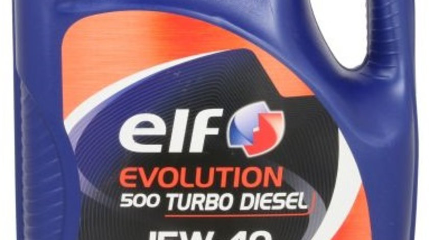 Ulei Motor Elf Evolution 500 Turbo Diesel 15W-40 5L