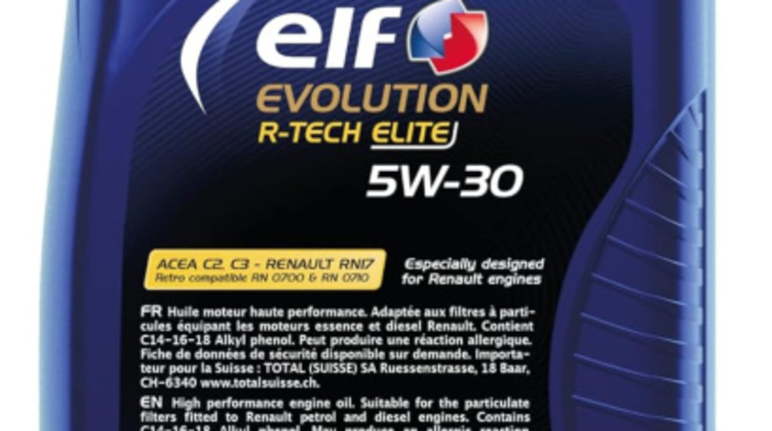 Ulei Motor Elf Evolution R-Tech Elite 5W-30 1L