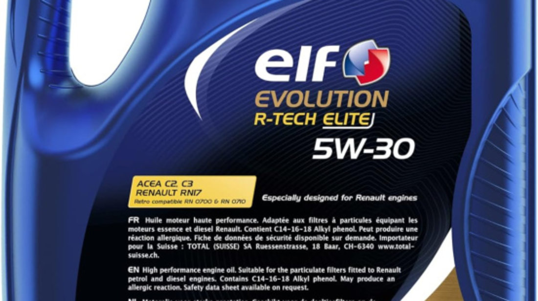 Ulei Motor Elf Evolution R-Tech Elite 5W-30 5L