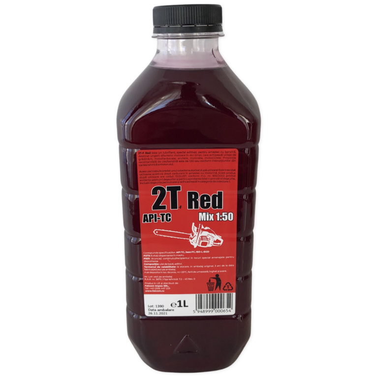 Ulei Motor Fatcom 2T Mix Red 1L