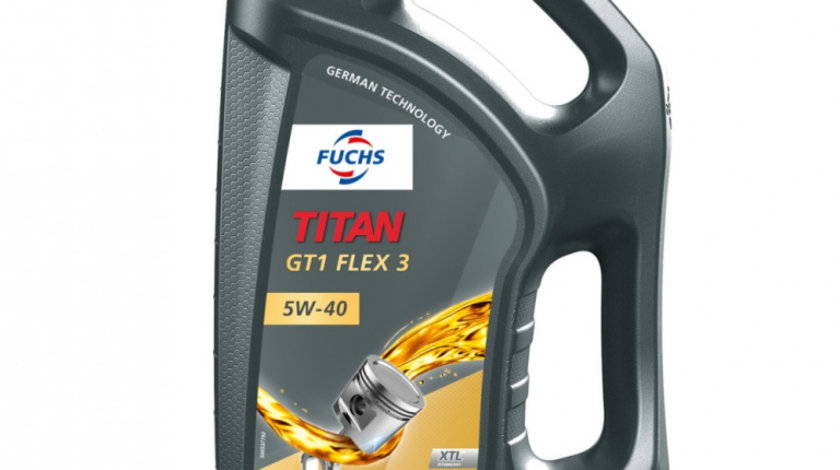 Ulei motor Fuchs Titan GT1 FLEX 3 5W40 5L TITAN GT1 FLEX 3 5W40 5L piesa NOUA