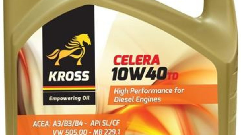 Ulei Motor Kross Celera Td 10W-40 4L 25590