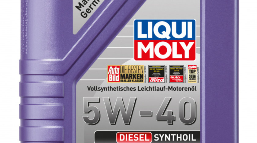 Ulei motor Liqui Moly Diesel Synthoil 5W-40 1340 1L