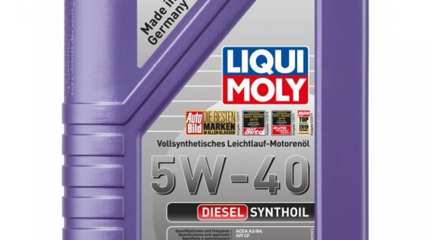 Ulei motor Liqui Moly Diesel Synthoil 5W-40 1340 1L