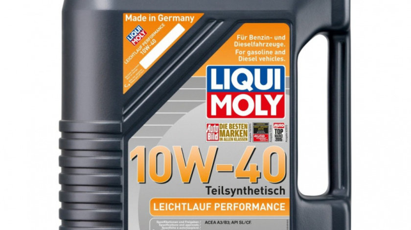 Ulei motor Liqui Moly Leichtlauf 10W40 5L 2536 piesa NOUA