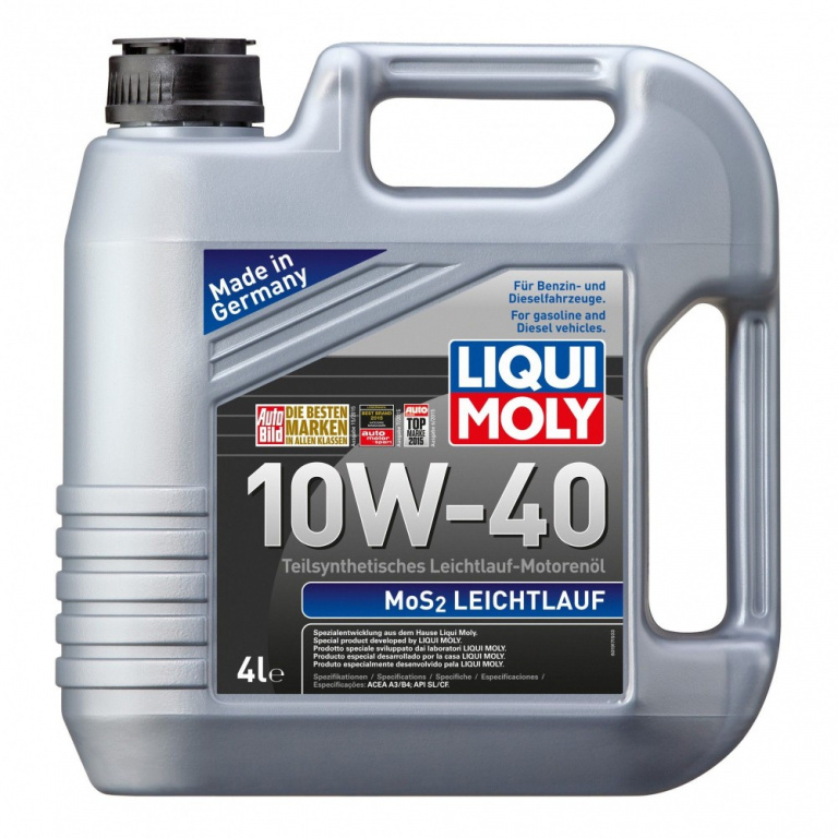 Ulei motor Liqui Moly Leichtlauf cu MOS2 10W40 4L 2627 piesa NOUA