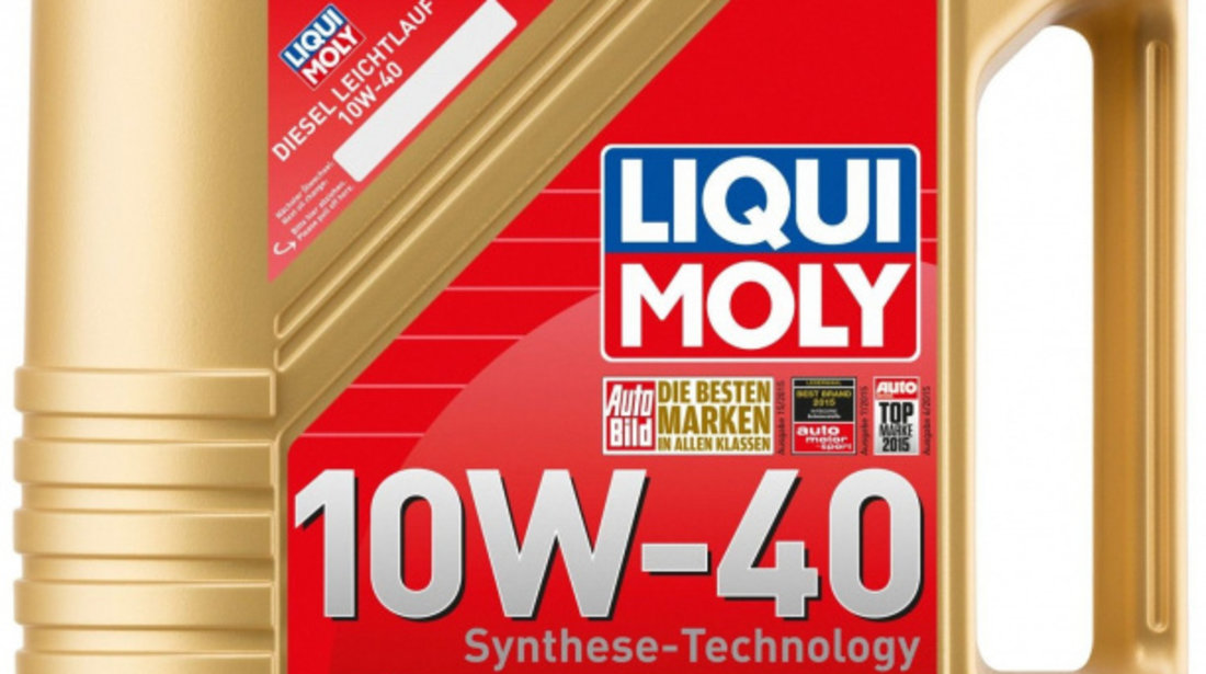 Ulei Motor Liqui Moly Leichtlauf Diesel 10W-40 5L 21315