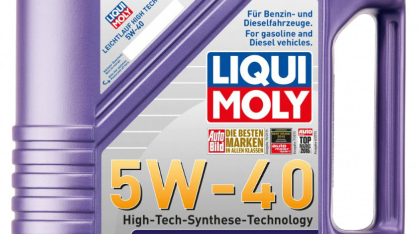 Ulei Motor Liqui Moly Leichtlauf High Tech 5W-40 5L 2328