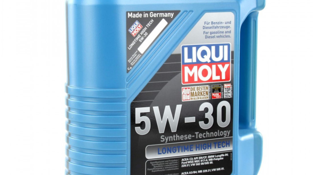 Ulei Motor Liqui Moly Longtime High Tech 5W-30 5L 9507