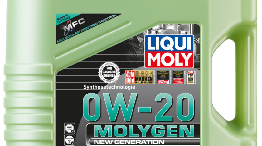 Ulei Motor Liqui Moly Molygen New Generation 0W-20 4L 21357