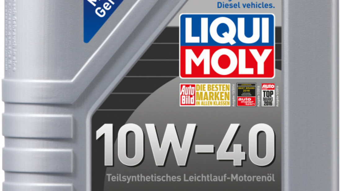 Ulei Motor Liqui Moly MOS2 Leichtlauf 10W-40 1L 2626