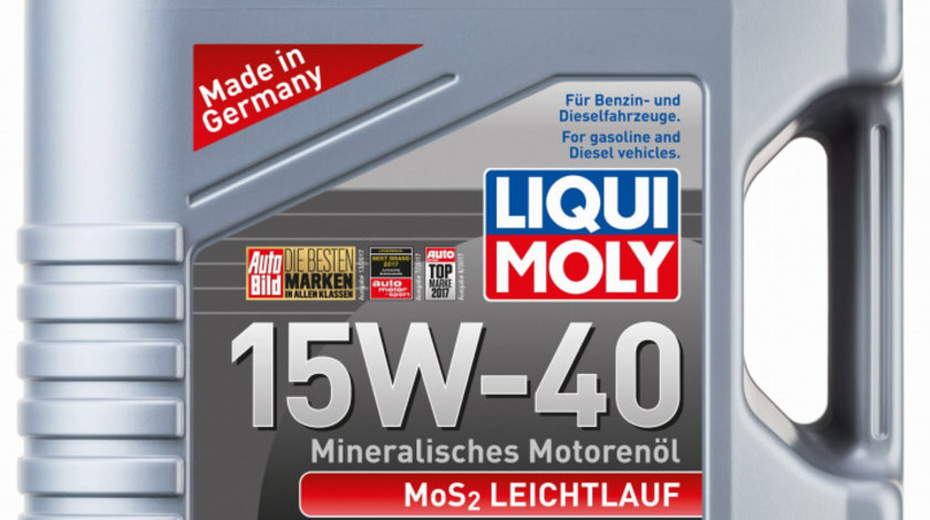 Ulei motor Liqui Moly MOS2 Leichtlauf 15W-40 4L 2631