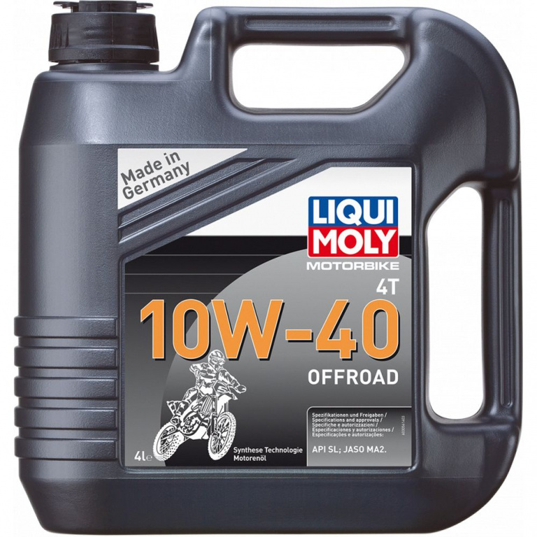 Ulei Motor Liqui Moly Motorbike 4T 10W-40 Offroad 4L 3056