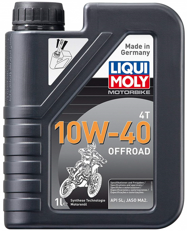 Ulei Motor Liqui Moly Motorbike 4T 10W-40 Offroad 1L 3055