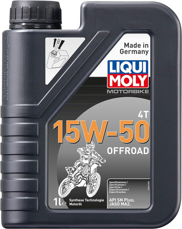 Ulei Motor Liqui Moly Motorbike 4T 15W-50 Offroad 1L 3057