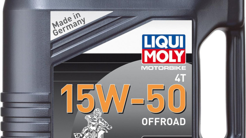 Ulei Motor Liqui Moly Motorbike 4T 15W-50 Offroad 4L 3058
