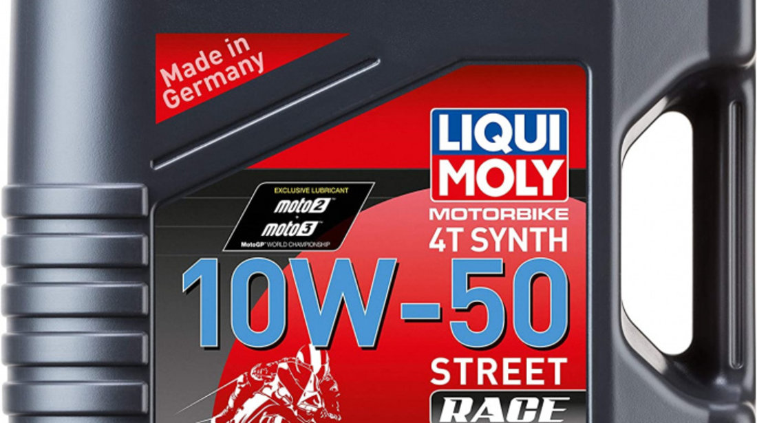 Ulei Motor Liqui Moly Motorbike 4T Synth 10W-50 Street Race 4L 1686
