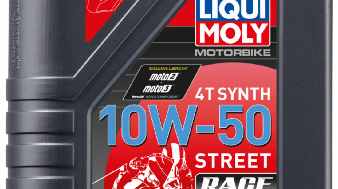 Ulei Motor Liqui Moly Motorbike 4T Synth 10W-50 Street Race 1L 1502