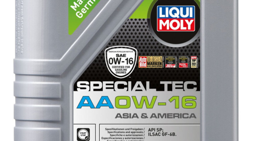 Ulei Motor Liqui Moly Special Tec AA 0W-16 1L 21326