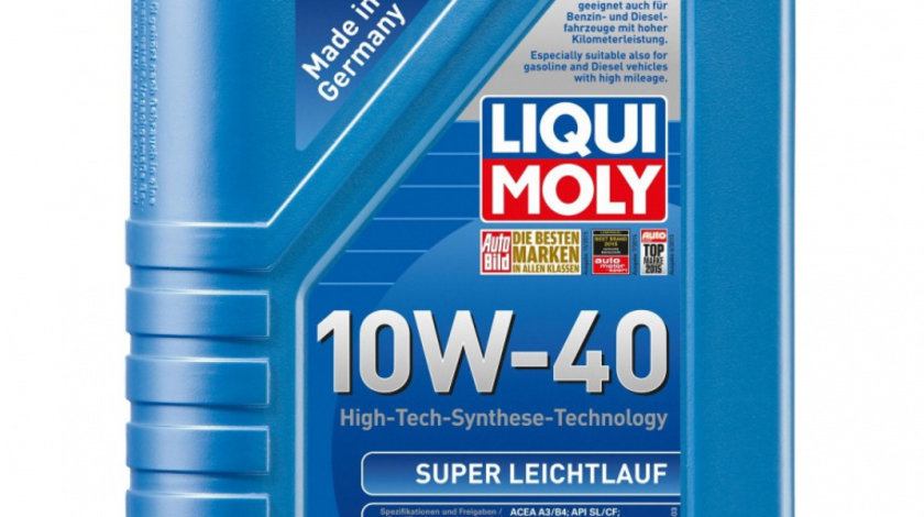 Ulei motor Liqui Moly Super - Leichtlauf 10W40 1L 2624 piesa NOUA