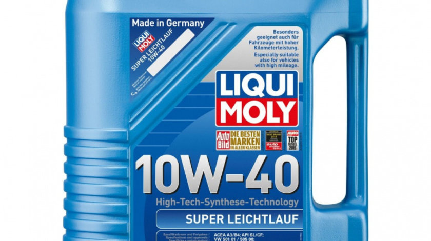 Ulei motor Liqui Moly Super-Leichtlauf 10W40 5L 2654 piesa NOUA