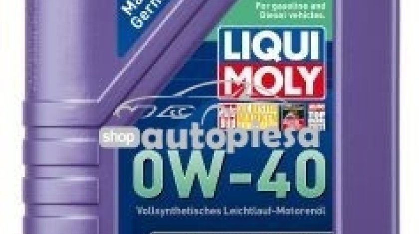 Ulei motor Liqui Moly Synthoil Energy 0W40 1L 1360 piesa NOUA