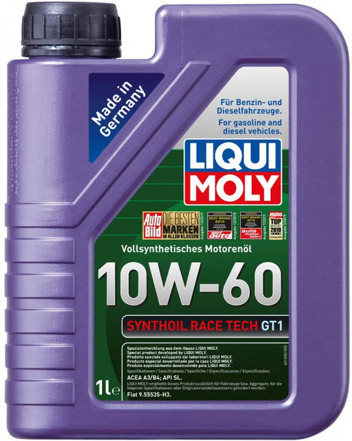 Ulei Motor Liqui Moly Synthoil Race Tech GT1 10W-60 1L 8908