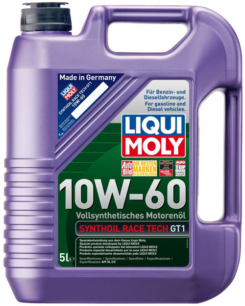 Ulei Motor Liqui Moly Synthoil Race Tech GT1 10W-60 5L 8909