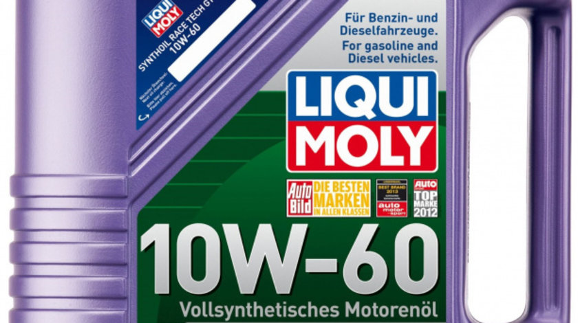 Ulei Motor Liqui Moly Synthoil Race Tech GT1 10W-60 5L 8909