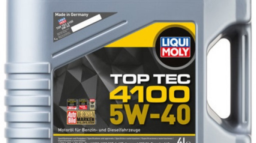 Ulei Motor Liqui Moly Top Tec 4100 5W-40 4L 2195