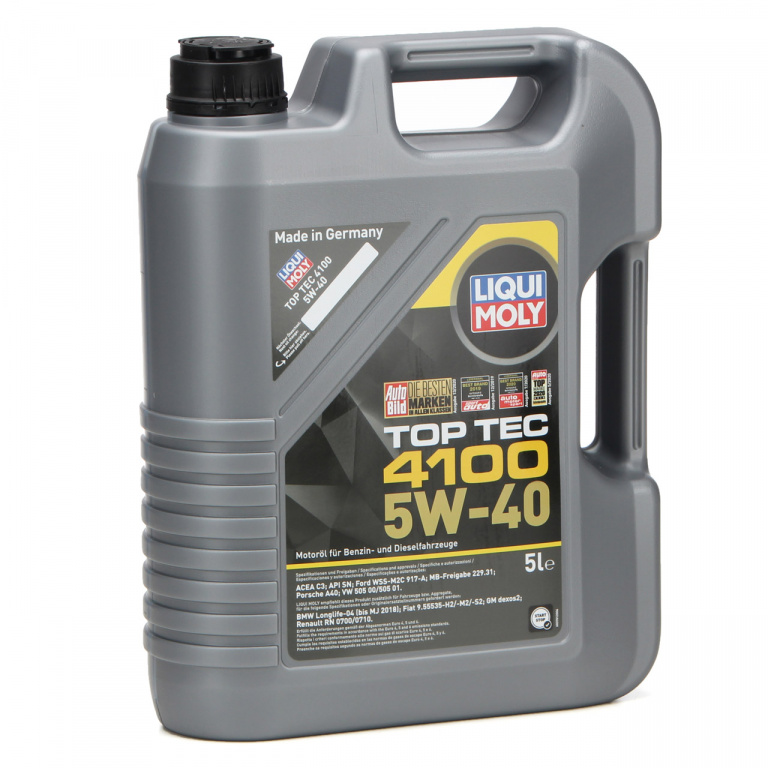 Ulei Motor Liqui Moly Top Tec 4100 5W-40 5L 9511