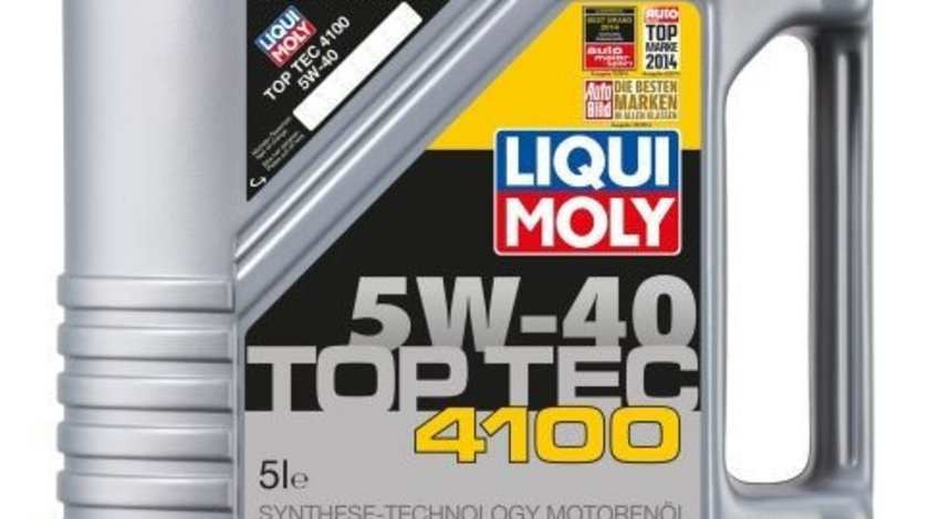 Ulei motor Liqui Moly Top Tec 4100 5W40 5L 3701 piesa NOUA