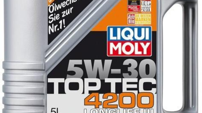 Ulei motor Liqui Moly Top Tec 4200 5W30 5L 3707 piesa NOUA