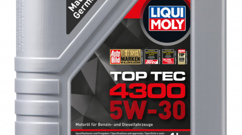 Ulei Motor Liqui Moly Top Tec 4300 5W-30 1L 3740